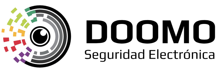 Logo de Doomo Seguridad Electrónica. Empresa de cámaras de seguridad, alarmas Hikvision e instalación de sistemas de seguridad en Villa María, Córdoba